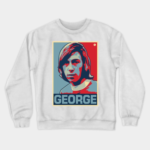 George Crewneck Sweatshirt by DAFTFISH